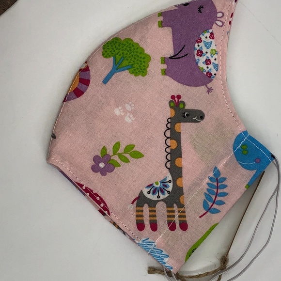 Pink Animal Print Face Mask ~New! - Picture 8 of 10